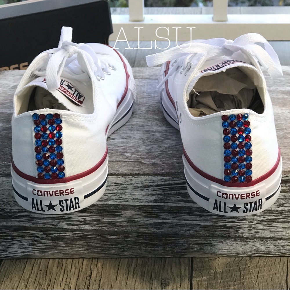 Converse&Cristal Ctas Classic Low Top White W AUTH - Picture 4 of 8